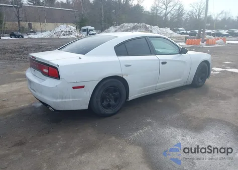 2013 Dodge Charger Police из США, поврежденный, VIN 2C3CDXAT1DH608795